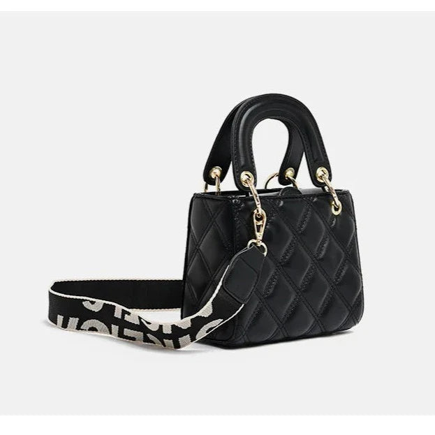 Bolsa Tote Pequena em Couro Luxury